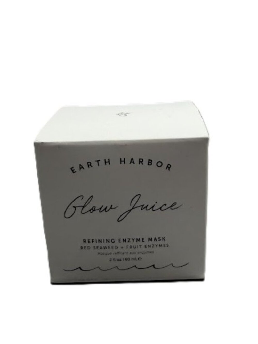 Earth Harbor Glow Juice Refining Enzyme Mask –2 oz (60 mL) NIB, Vegan AHA/BHA Ex